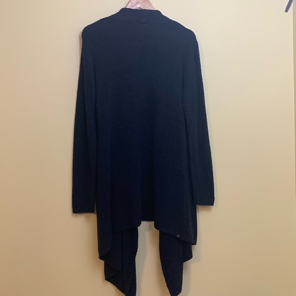 Barefoot Dreams | CozyChic Lite Island Open Front Waterfall Wrap Cardigan L/XL - Picture 16 of 16